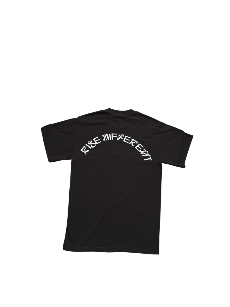 Black Tee white logo